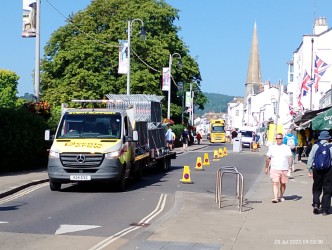 Dawlish Traffic Chaos During Cycle Event