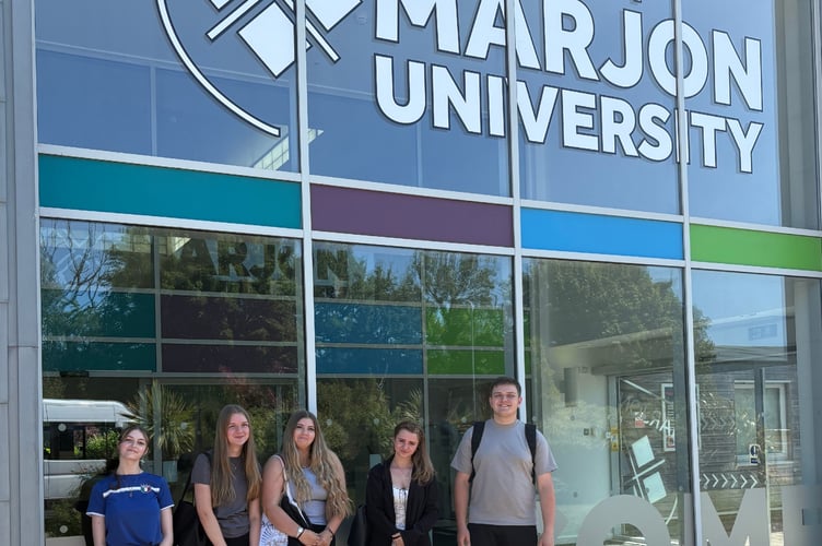 UTC healthcare T level students. 