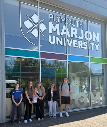 UTC healthcare T level students.