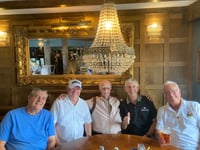 Royal Navy veteran reunites with comrades after 50 years
