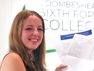 Coombeshead Students Celebrate A Levels