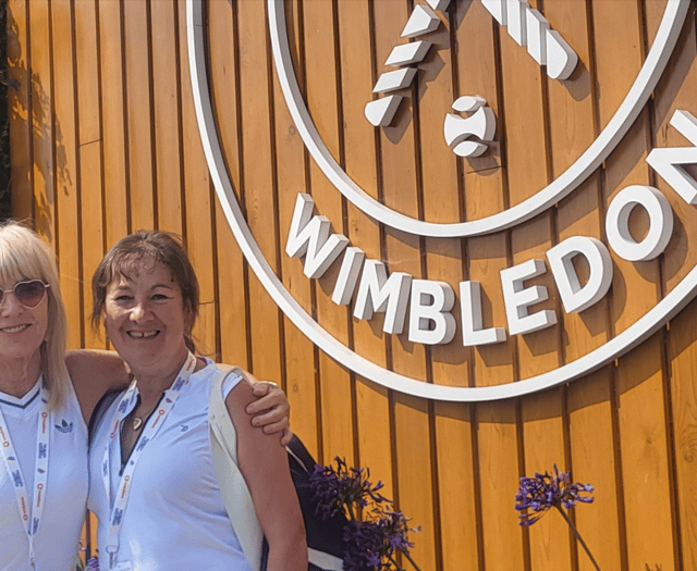 Devon duo's dream Wimbledon debut ends in injury