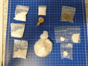E-bike rider caught with drugs 
