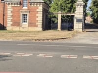 Exminster Roads: Red Crosses Stir Controversy