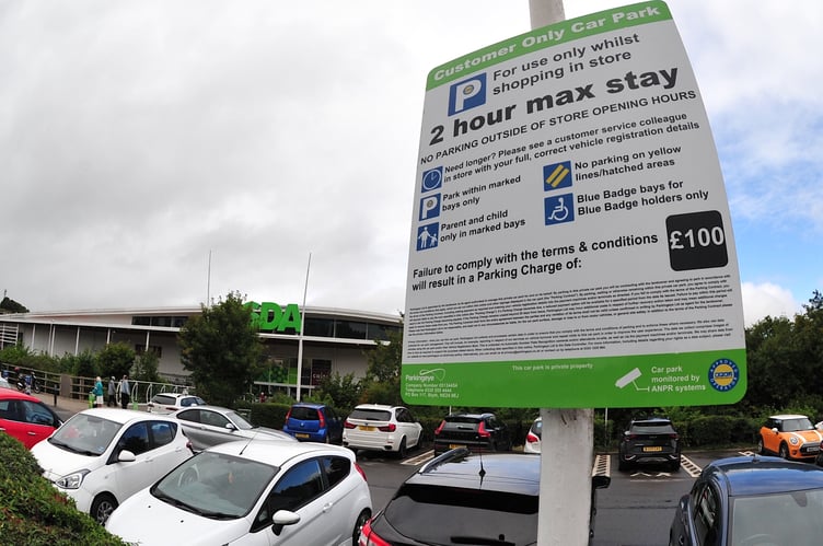 Newton Abbot ASDA Car Park