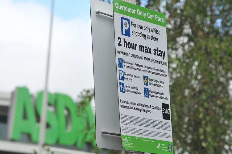 Newton Abbot ASDA Car Park