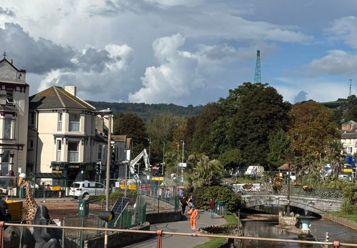 Brunswick Place is closed due to the ongoing SWW project. Photo Judith Cox
