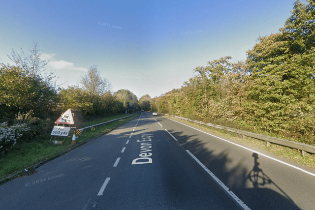 No serious injuries reported after six-vehicle A38 crash, say police 