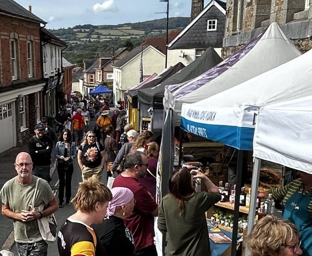 Crowds flock to Bovey Festival 