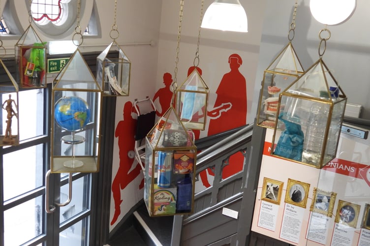 Newton Abbot Museum celebrating fifth anniversary at Newton's Place. 