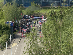 Leader issues ‘define by actions’ plea over asylum hotel protests