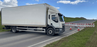 Business lifts blockade of A382 as signage dispute resolved 