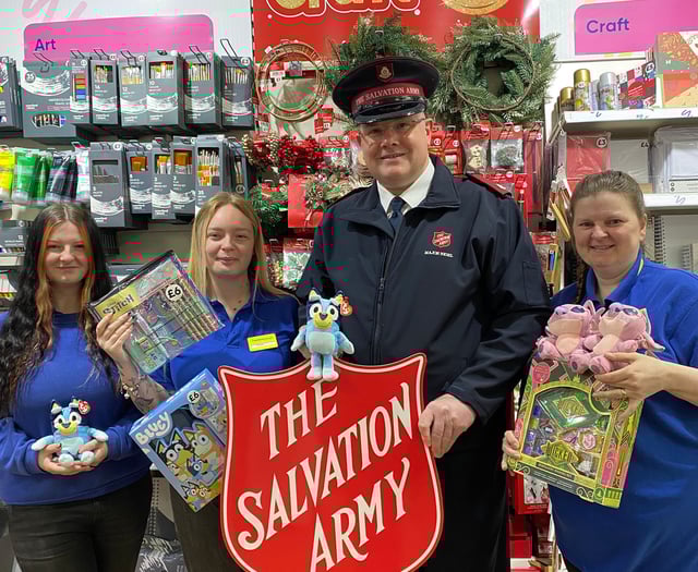Salvation Army launches Toy Appeal