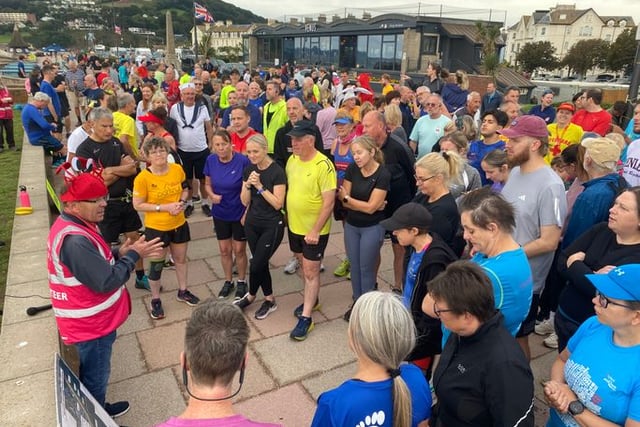Teignmouth Youth Council's fundraising Parkrun