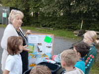 Newton Abbot WI and Cubs' wildflower project