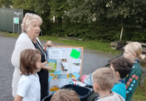 Newton Abbot WI and Cubs' wildflower project