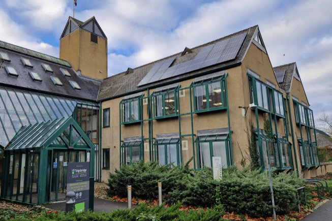 Teignbridge Council headquarters at Forde House