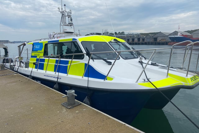 Devon & Cornwall Police unveil details of new boat Neptune