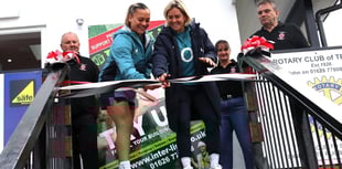 WATCH: Red Roses inspire next generation in Teignmouth