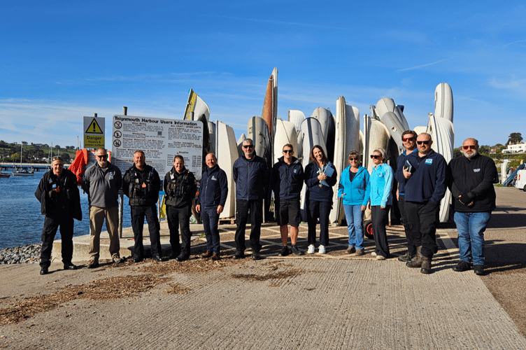 Operation Seabird took place at the quayside and was a multi-agency collaboration with partners to raise awareness about the sensitivities of the coastline