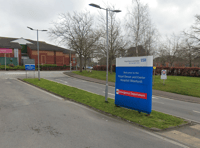 Woman in her 70s seriously injured after hospital car collision