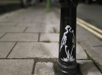 Bollards given Remembrance Day make-over 