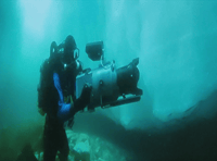 Newton Abbot local thrills WI with arctic diving tales