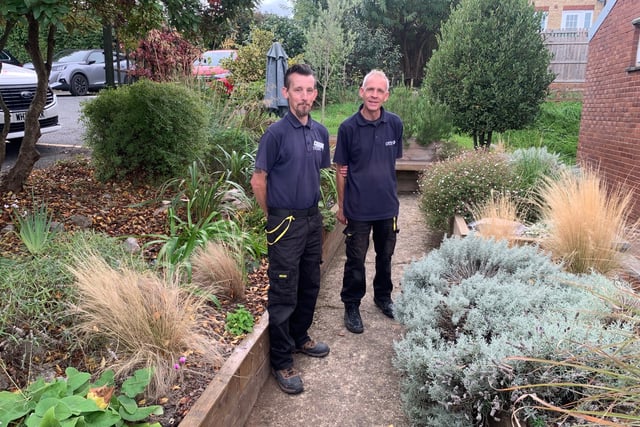 Garden centre helps support charity's community allotment