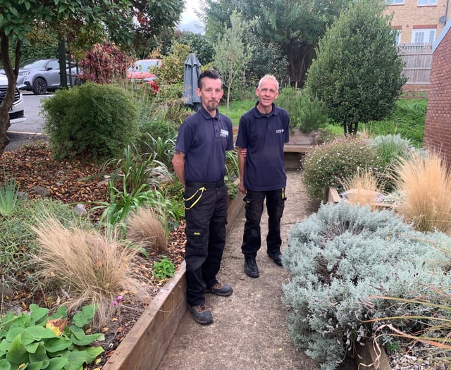 Garden centre helps support charity's community allotment