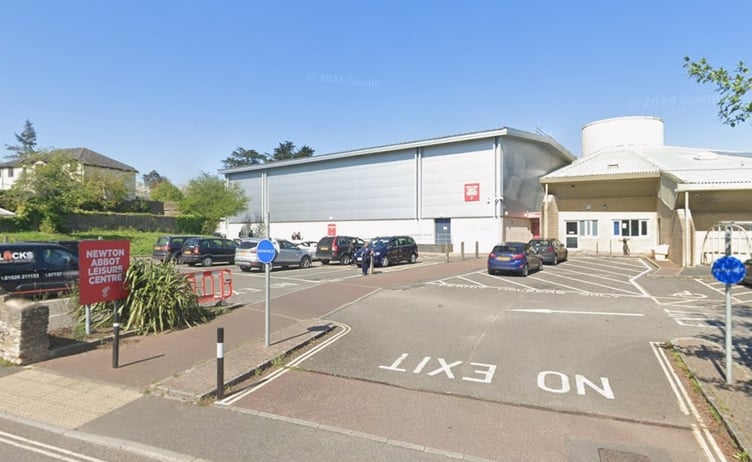Newton Abbot leisure centre. Photo Google street. view