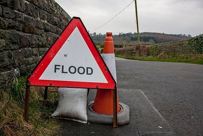 Flood alert for River Teign area