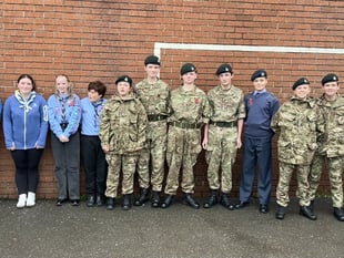 Teign School honours Armistice Day