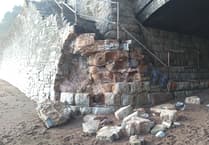 South West Coast Path closure at Holcombe