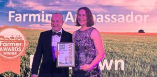 Dartmoor-born Bev Brown honoured for championing farm education