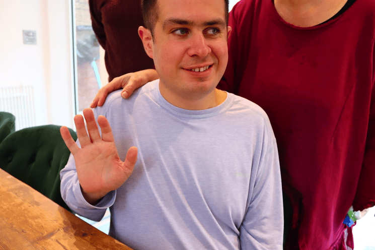 Mark Kent believes the NHS is trying to avoid the costs of care for his step-son, Thomas Walsh, pictured