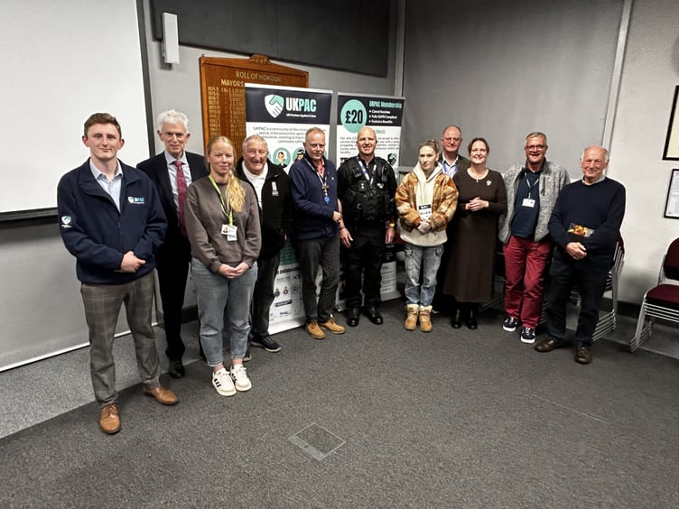 Launch of the UKPAC retail crime initiative in Newton Abbot. Photo Newton Abbot Town Council