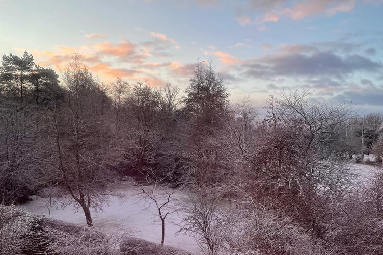 The beauty of Dartmoor in the snow.