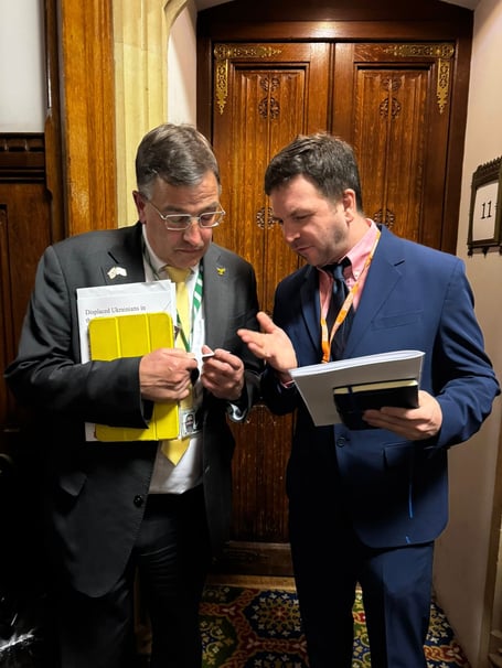 Martin Wrigley MP meets representatives of Devon Ukraine Association 