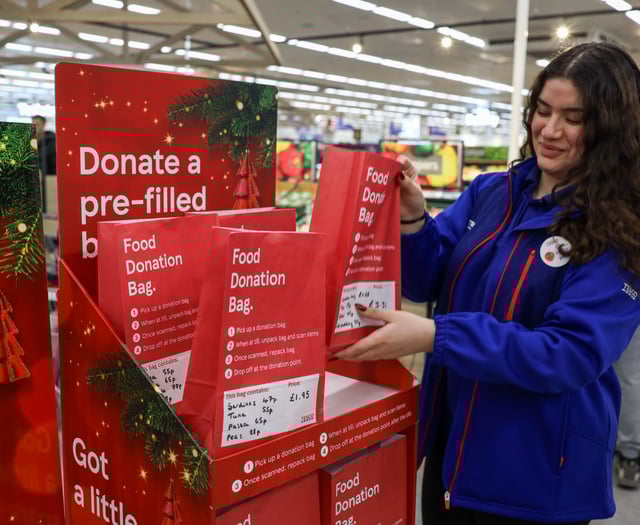 Tesco Winter Food Collection supports banks