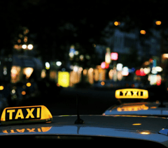 Taxi driver stripped of licence after making video call