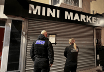 Exeter shop shut for illegal tobacco sales after escape attempts