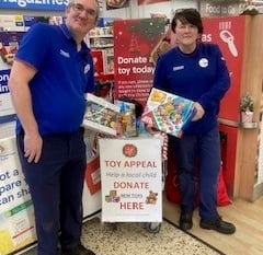 Tesco joins Salvation Army for toy appeal