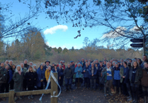 New footpaths officially unveiled at Stover Country Park