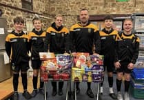 Buckland Athletic U14s' heartwarming foodbank gesture
