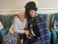 Care home celebrates Scottish culture