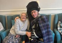 Celebrating Scottish culture at Teignmouth care home