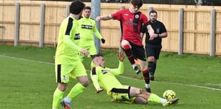 Bovey's unbeaten run ends after 26 games