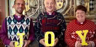 The Bishop of Exeter’s Christmas Message Sparks Joy
