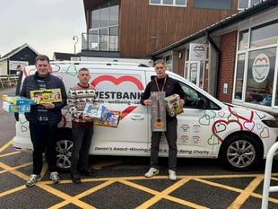 Hampers bring festive cheer to Exminster