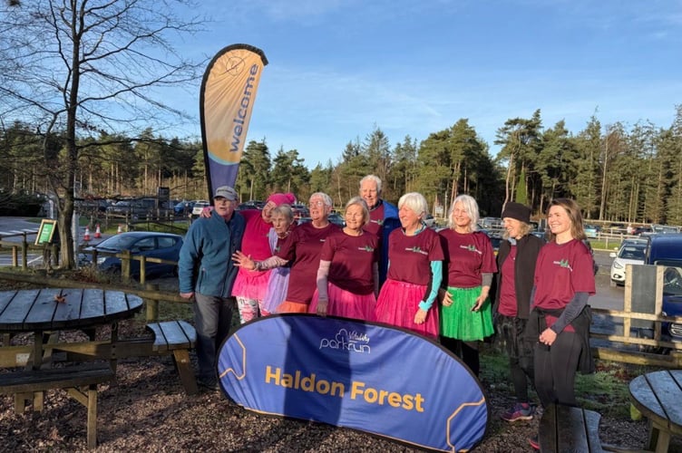 Haldon Forest Parkrun. Photo contributed